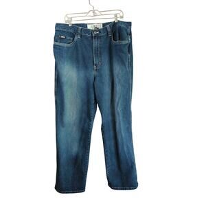 Enyce Jeans Mens 38x32 Blue Baggy 90s Skater Vintage